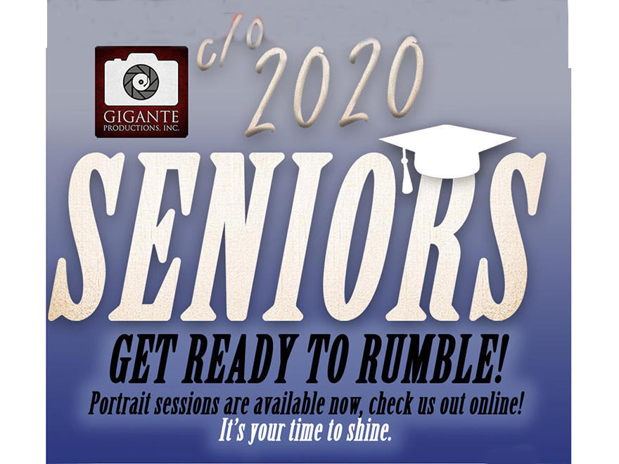 Class of 2020, It’s Time to Schedule Your Senior Portraits