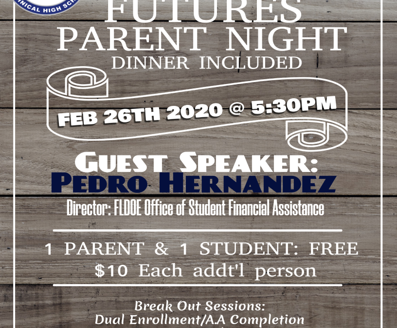 Bright Futures Parent Night February 26th